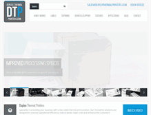 Tablet Screenshot of duplexthermalprinters.com